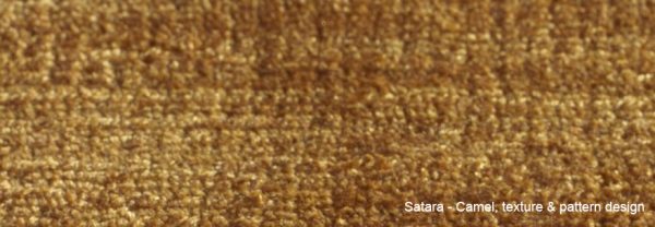 Covor Satara Gold din fibre naturale Tencel - Jacaranda texture and pattern design