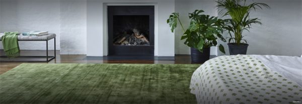 Covor Satara din fibre naturale Tencel - Jacaranda imagine 1
