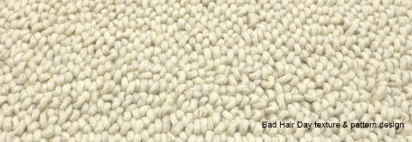 Covor lana bad Hair Day Monasch Best Wool texture and pattern design