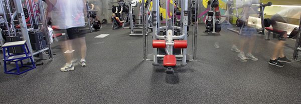 Everroll Premium Fitness - imagine 2 pardoseli sali fitness Regupol germania