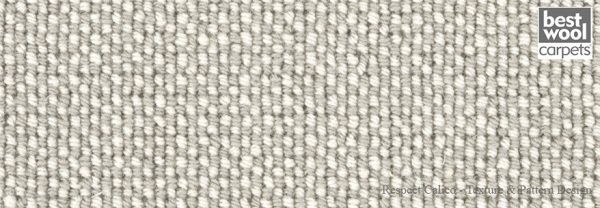 Mocheta din lana Best Wool - Pure New - Respect Calico tpd cu sigla