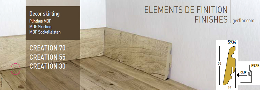 Decor Skirting - plinta MDF