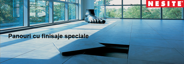 Panouri cu finisaje speciale