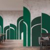 tapet personalizat Art Deco Arches design imagine 1
