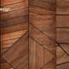 tapet personalizat nemor art deco design wood geo imagine 3