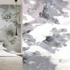 tapet personalizat nemor watercolour design botanical imagine1