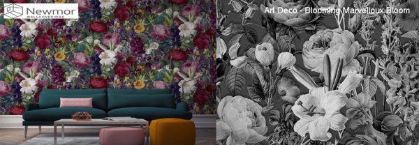 tapet personalizat newmor blooming marvelloux bloom design imagine 1
