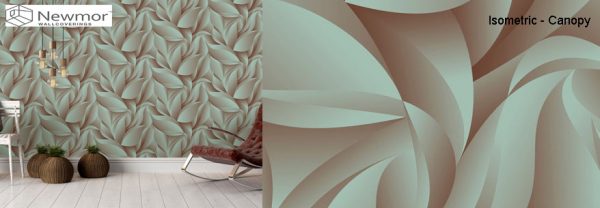 tapet personalizat newmor design isometric canopy imagine 1