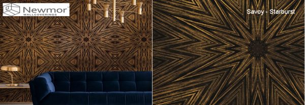 tapet personalizat newmor design savoy - starburst imagine 1